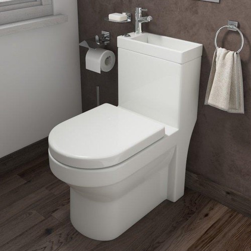 Close coupled toilet - in, 1