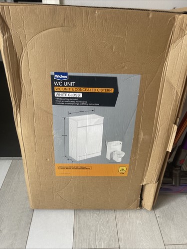 Wickes toilet back - wc,