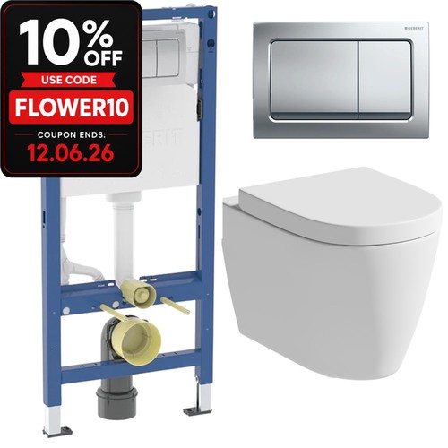 Rimless wall hung toilet - rimless,