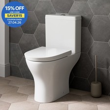 Close Coupled Toilet Modern