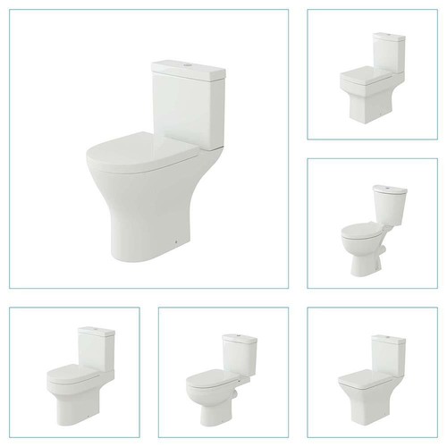 Bathroom toilet pan - toilet,