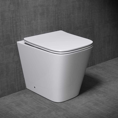 Bathroom toilet pan back - pan, to