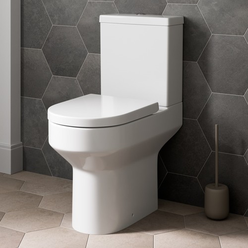 Modern bathroom rimless - bathroom, toilet